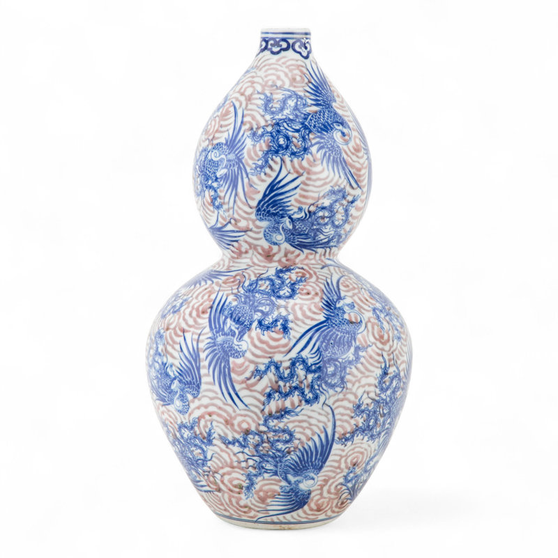 Vase en porcelaine Dragons