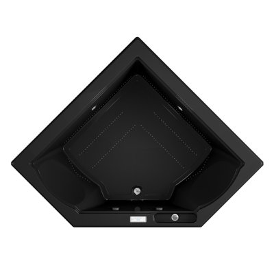 Fuzion® 65.75" x 65.75" Corner Air Bathtub