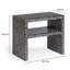 Table de chevet en nacre noire Derry