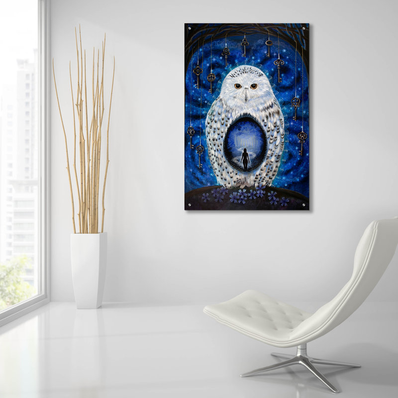 «The Way Is intérieur» par Verena, art mural acrylique, H 36 po x l 24 po