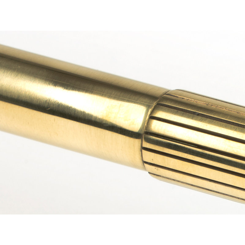 Bar Handle, 9.6 cm, Aged Brass