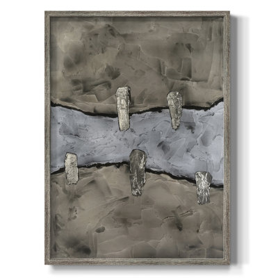 «Stonemasonry II», reproduction encadrée - bois massif