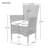 6 - Person Patio Dining Set Rectangular Table