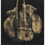 Boxing Gloves Print by Paperplate Inc.