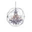 Lustre en forme de globe unique à 25 lumières avec détails en cristal Svante-22859137-22859134
