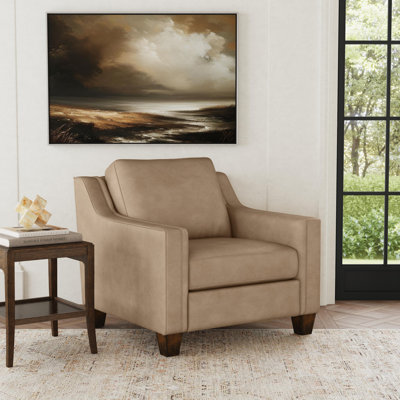 Fauteuil inclinable en cuir véritable Finnegan