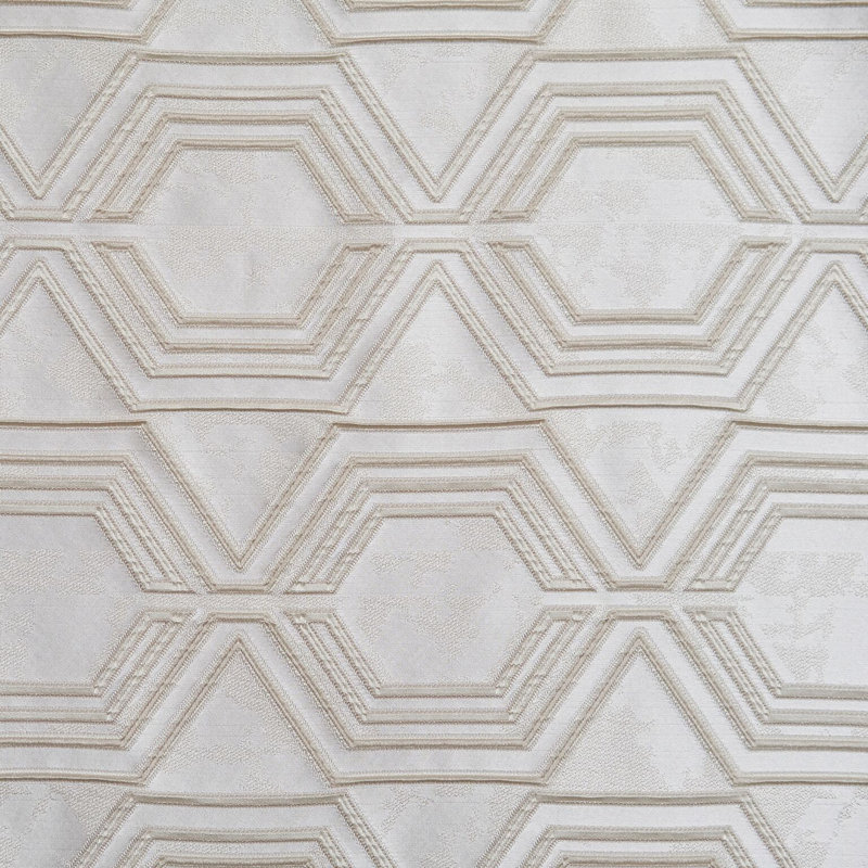 Tissu en polyester naturel Quincy, Nuage
