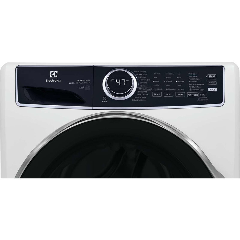 Laveuse à vapeur parfaite à chargement frontal avec lavage LuxCare® Electrolux - 4,5 pi³ Pi., Blanc