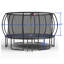 Trampoline d'extérieur durable avec caractéristiques de sécurité avancées pour le plaisir des enfants