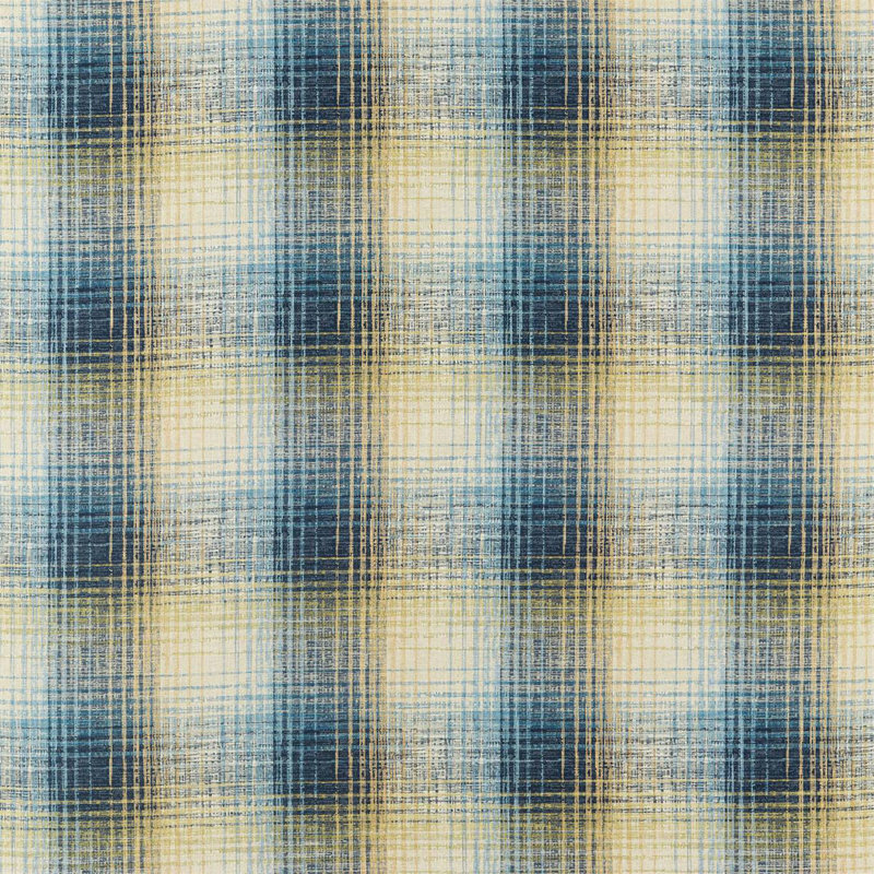 Hamada Fabric, Denim/Ochre