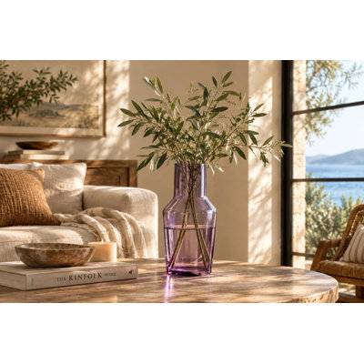 Vase en verre recyclé Evie