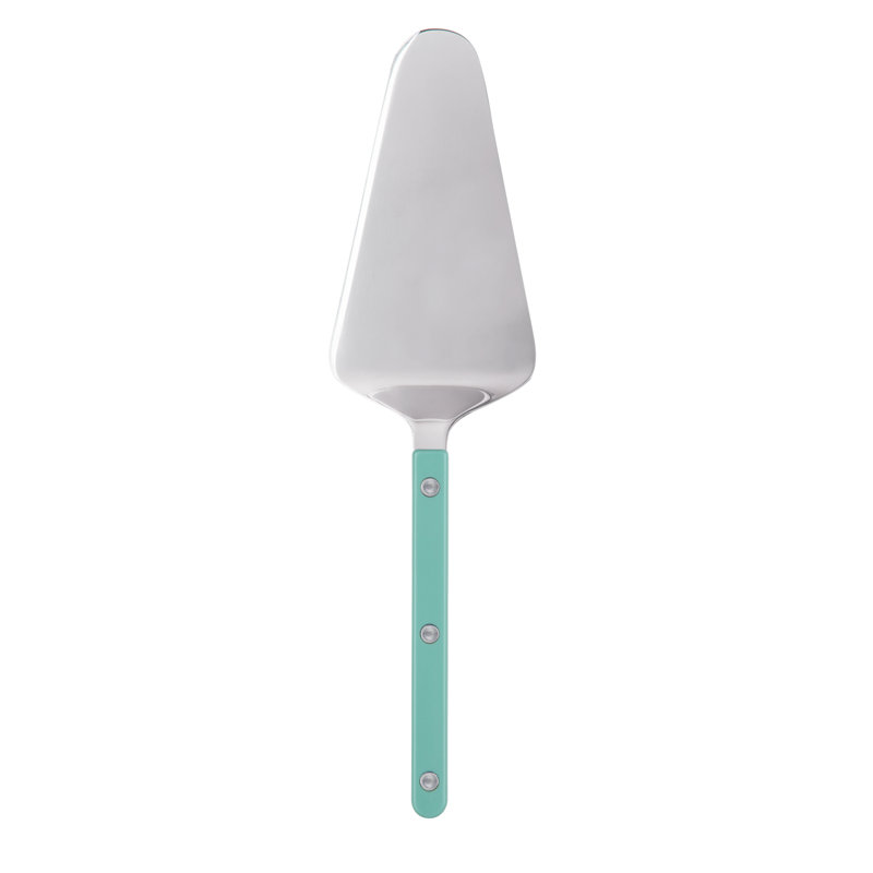 Bistrot Solid Cake Server, Pastel Green