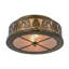 Mountain Pine 2 - Light Flush Mount