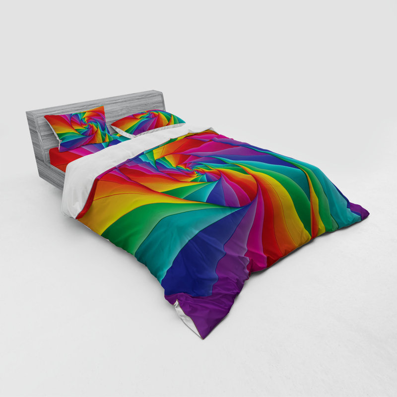 Modern & Contemporary Abstract Duvet Cover, Queen Duvet Cover + 3 Additional Pieces