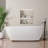 59'' Freestanding Soaking Acrylic Bathtub