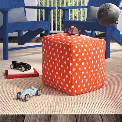Ikat Dot Outdoor Ottoman
