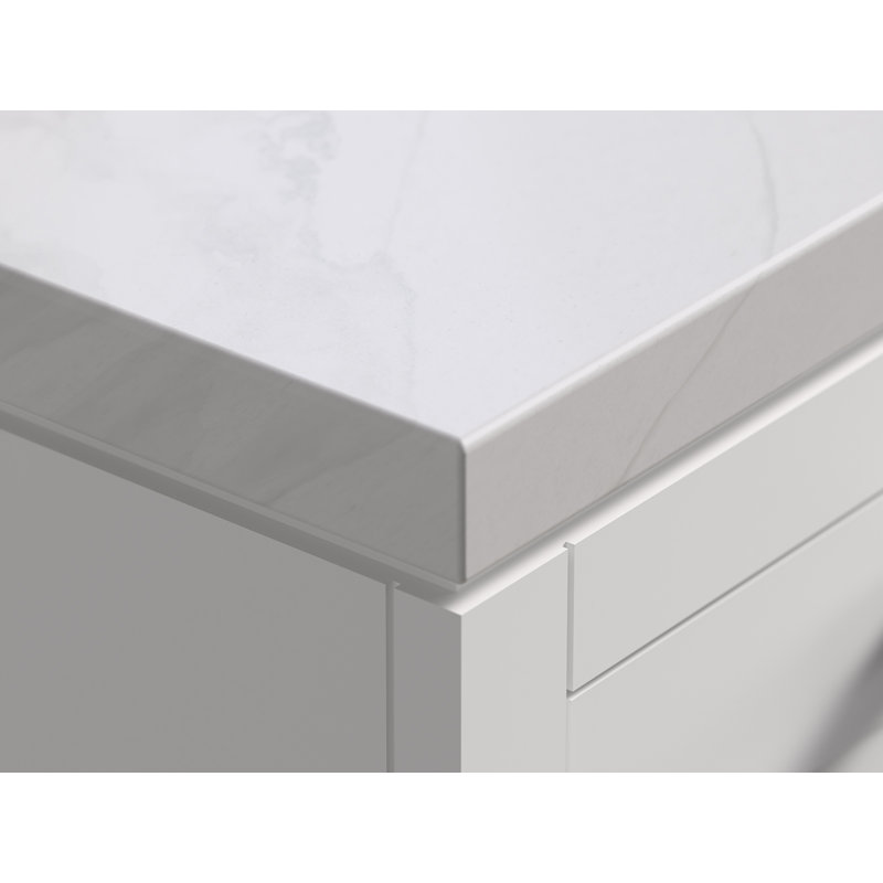 Helst 24-In Bathroom Vanity Set, White