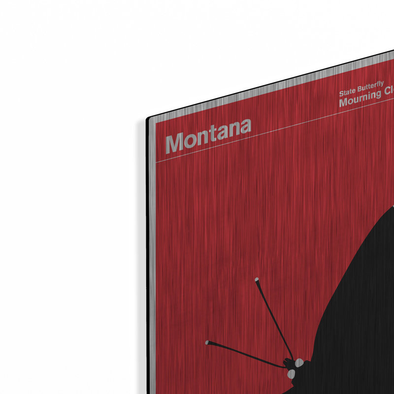 «State Posters MT» par Print Collection, H 24 po x l 16 po