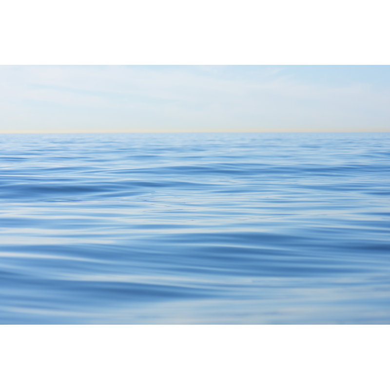Endless Blue Ocean - Wrapped Canvas Print, 61cm H x 91cm W x 3.8cm D