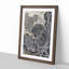 Monkeys by Kawanabe Kyosai - Picture Frame Painting Print-55610227-55610230