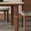 Table de salle à manger haut de gamme minimaliste en bois massif-1605861771