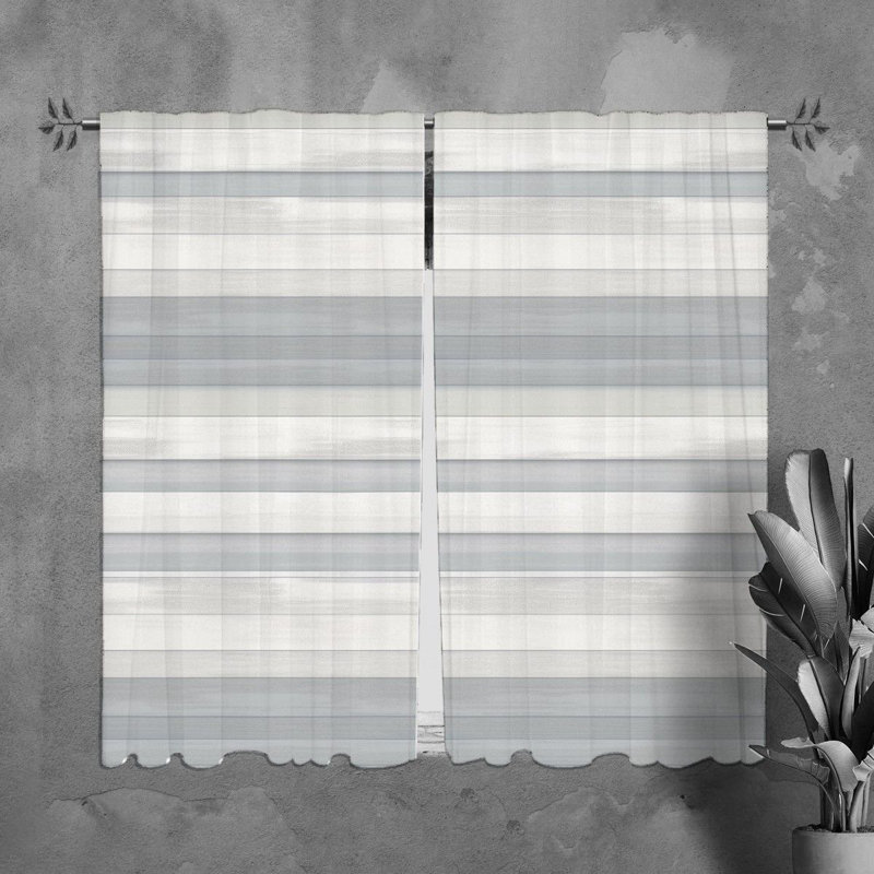 Paire de rideaux obscurcissant en polyester Latease, L 40 po x L 82 po