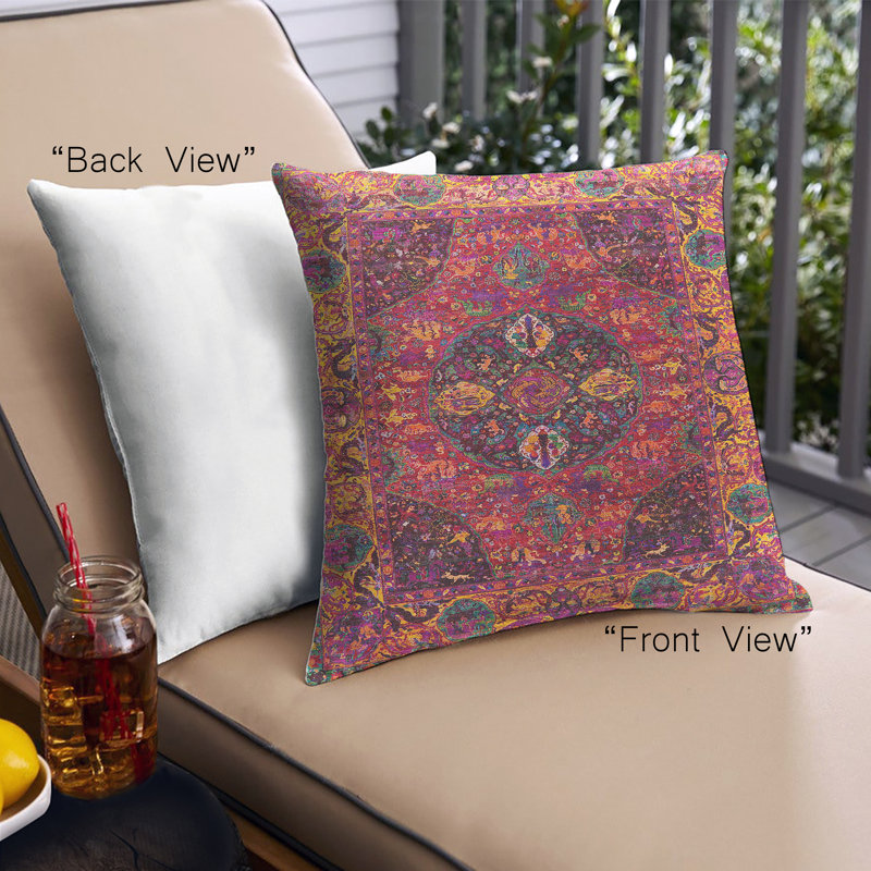 Housse et insert de coussin carré Mid-Century Urban