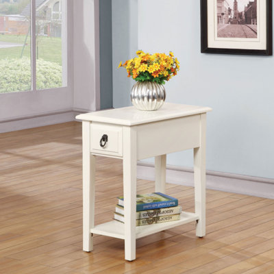 Table d'appoint rectangulaire 1 tiroir Hodapp