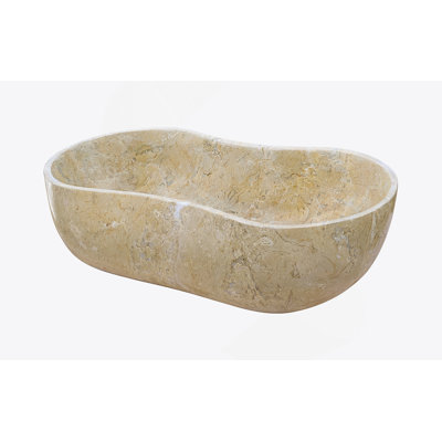 Bathroom Vessel Sink With Pre-Drilled Drain Hole