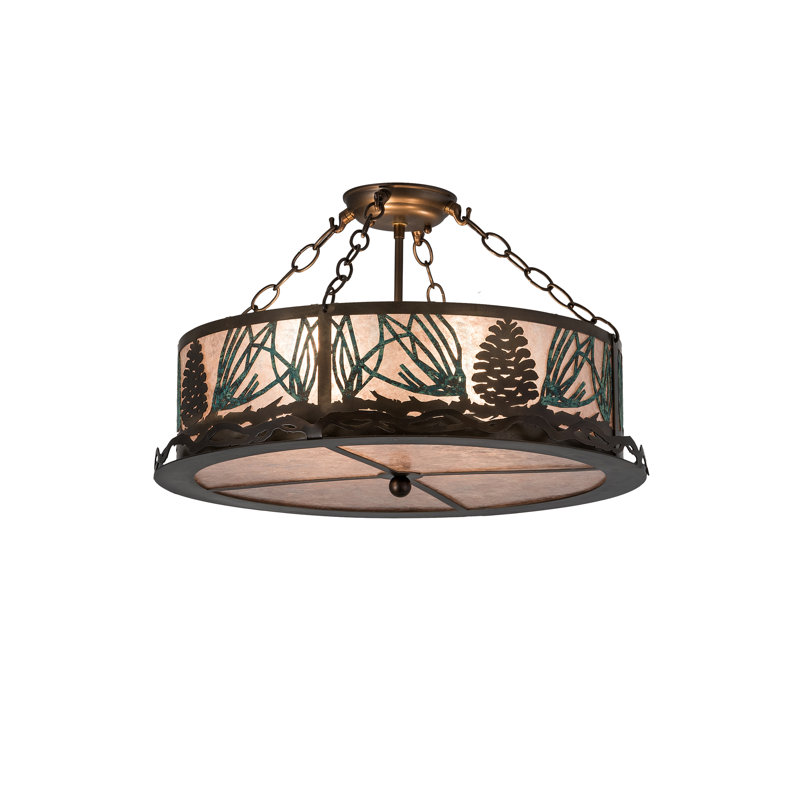 Zanders 4 - Light Semi Flush Mount