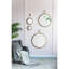 Miroir mural 26 "x 32" avec cadre en métal, miroir décoratif pour le salon, le vestibule, le bureau-885612384-885612399