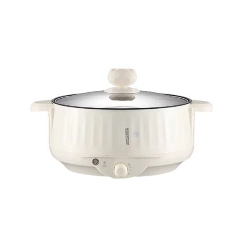 Cuiseur électrique multi - Casserole antiadhésive pour 1 à 2 personnes, conception à deux couches