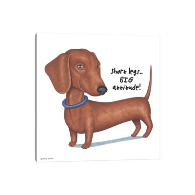 " Dachshund Big Attitude " by Danny Gordon