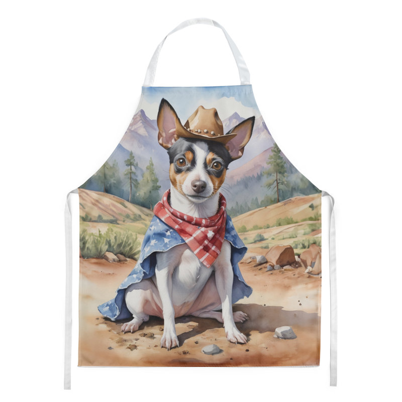 No Pattern Bib Apron