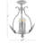 Aparicio Semi Flush Mount