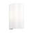 Meridian Shiny White Ada Sconce