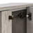 Corrigan Studio Malyun 63" Wide USA Gray Oak Modern Sideboard Oak Storage Cabinet and Buffet Console-944952858