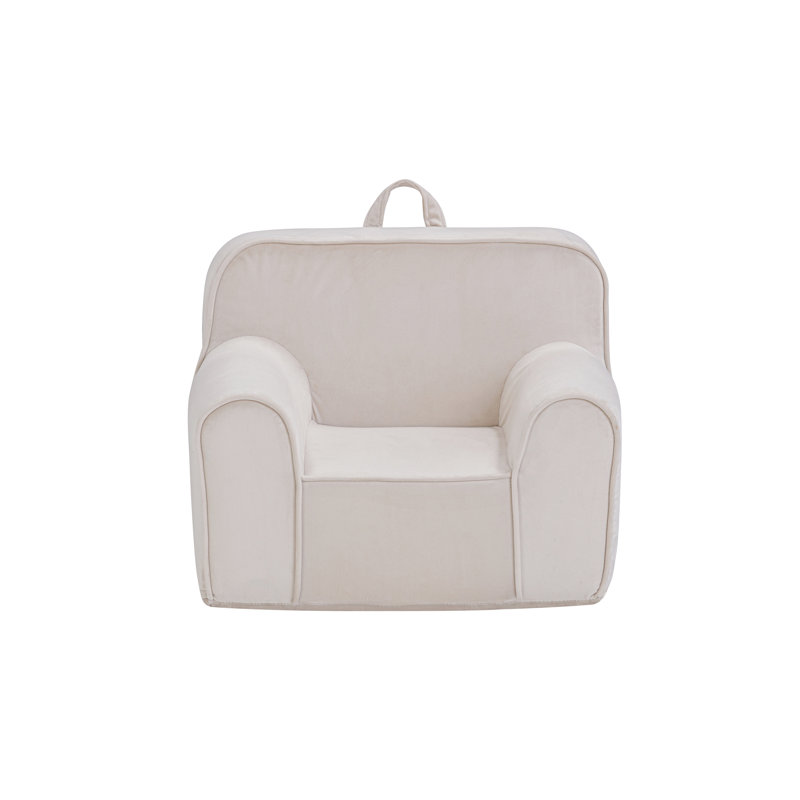 Kuddlez Kids Foam Chair White, White