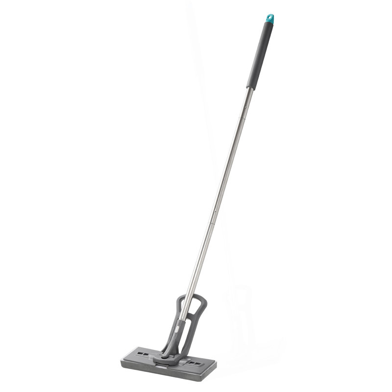 High-Density PU Sponge Mop, Comes With 1 Replacement Head, Easy To Wring, Hook-And-Loop Fastener For Quick Change, Suitable For Cleaning Various Floors