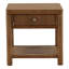 Estrada Side Table Dark Brown