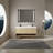 60" Bathroom Vanity Combo w/Single Resin Sink