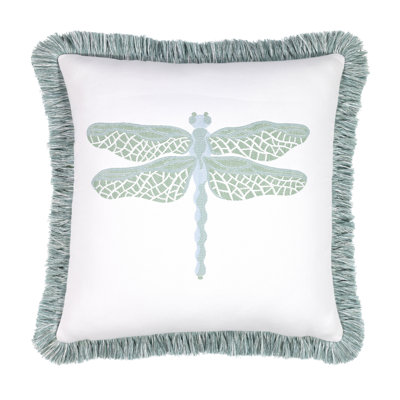 Dragonfly Square Indoor/Outdoor Throw Pillow