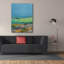  «Off The Trail 2» par Jan Weiss, art mural sur toile, 40 po x 54 po