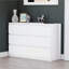 Commode double 6 tiroirs pour le couloir de la chambre à coucher