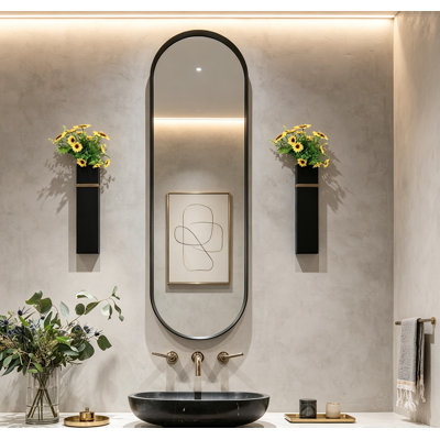 Ensemble de 2 vases muraux en bois, jardinières de style champêtre pour fleurs séchées/artificielles, décoration pour salon et cuisine