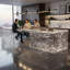 Luxury Ocean-inspired Large Kitchen Island – Modern Kitchen Island Table & Designer Kitchen Decor