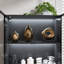 Vitrine H 59,8 po avec DEL et porte en verre-1901573647
