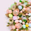 Couronne de Pâques pastel