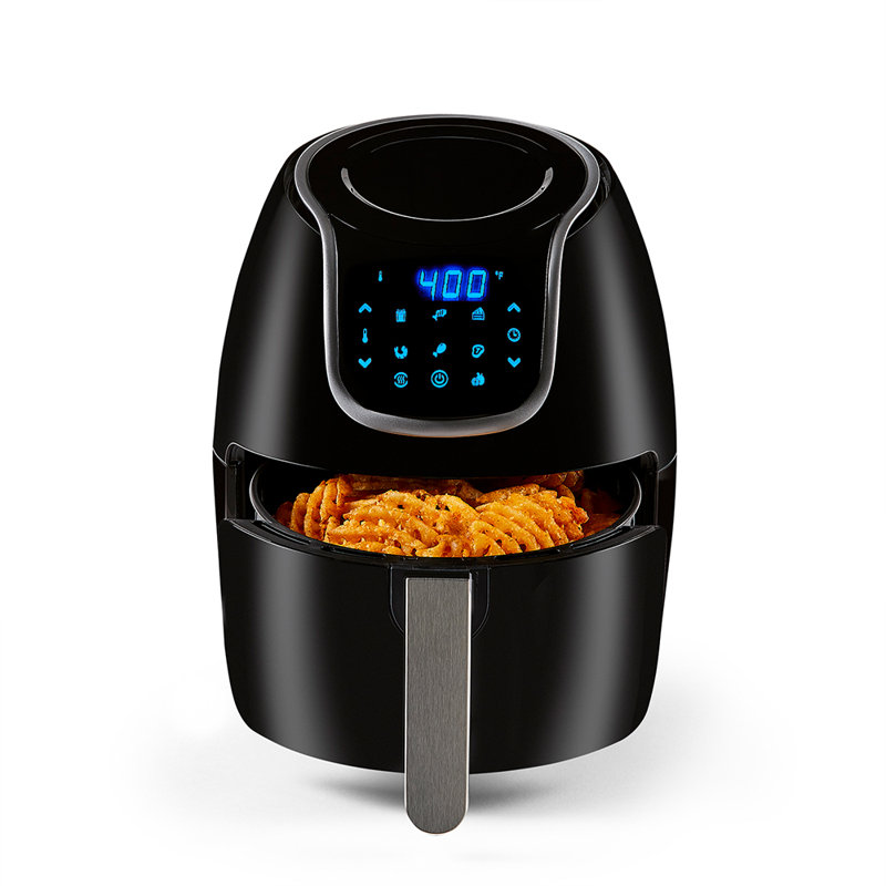 PowerXL Vortex Air Fryer 5 QT, Noir