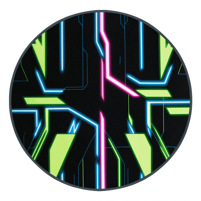 Velocity Shift Rug, Round 8'